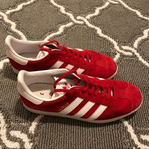 Red Adidas Gazelle
